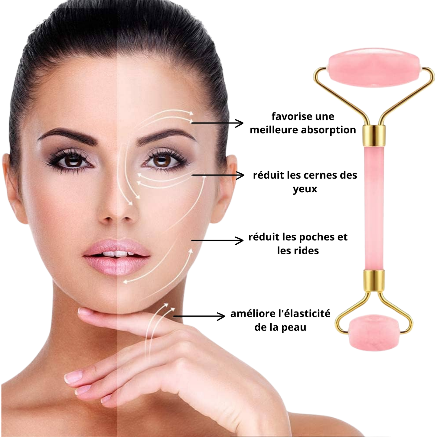 Rouleau de Massage Facial - Orisens France