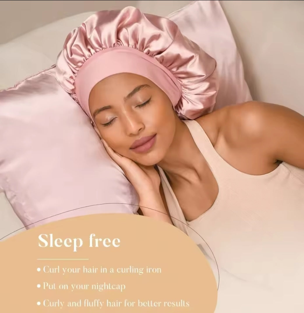 Tige à friser sans chaleur, bandeau, casquette de nuit, sans chaleur, bigoudis, bigoudis doux, boucles paresseuses, Bonnet de couchage, outils de coiffure - Orisens France