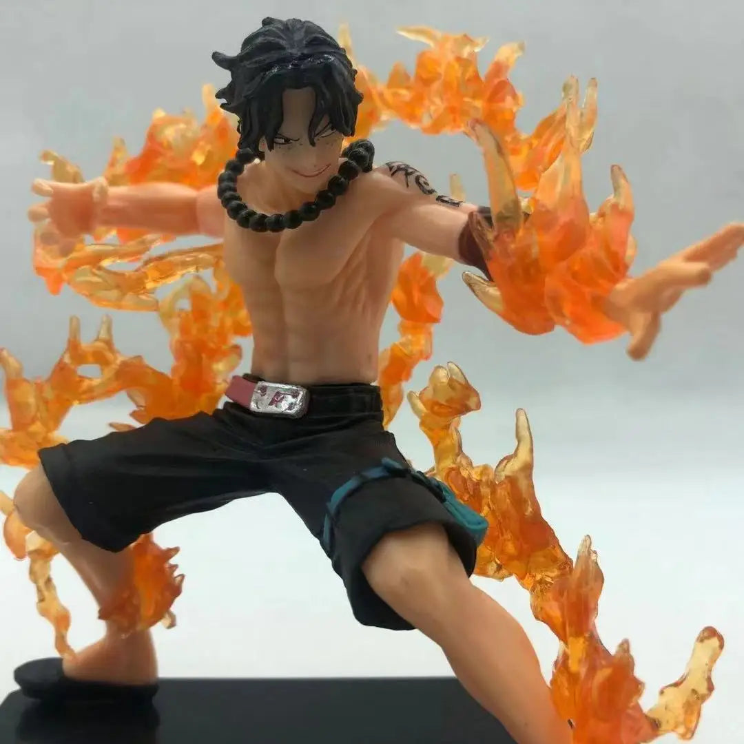 Black friday One Piece Portgas D Ace Battle Fire Action Figures Toys Japan Anime Collectible Figurines PVC Model Toy for Anime Lover Figurine