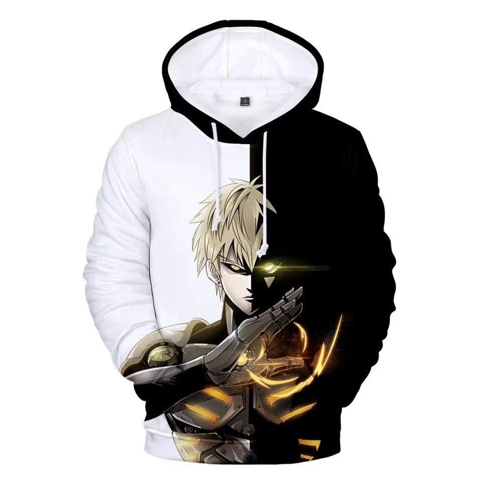 Anime One Punch Man Oppai 3d Print Hoodie Men Women Fashion Oversized Hoodie Sweatshirt Women Sweat Boy Clothes Sports Tracksuit