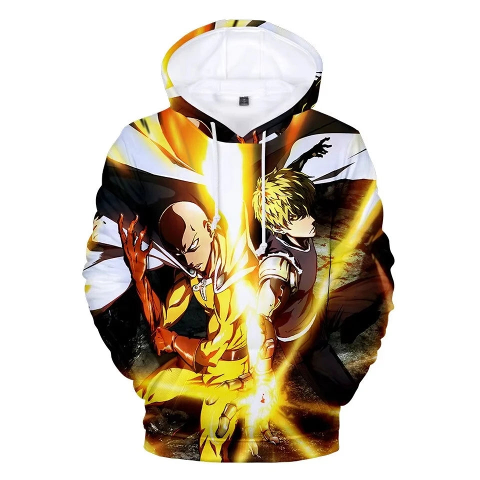 Anime One Punch Man Oppai 3d Print Hoodie Men Women Fashion Oversized Hoodie Sweatshirt Women Sweat Boy Clothes Sports Tracksuit