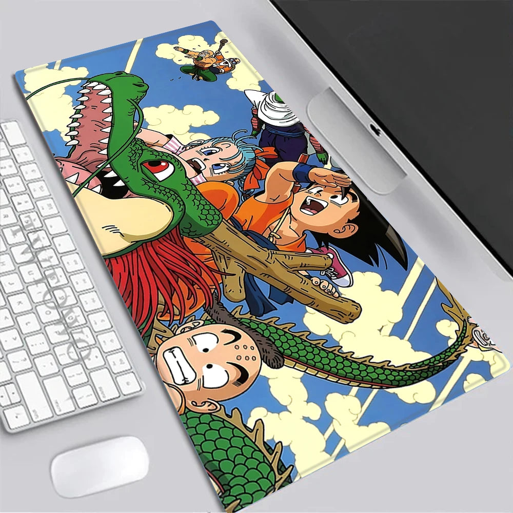 Anime Balls Goku D-dragons Mousepad HD Printing Computer Gamers Locking Edge Non-slip Mouse Pad XXL90x40cm Keyboard PC Desk Pad