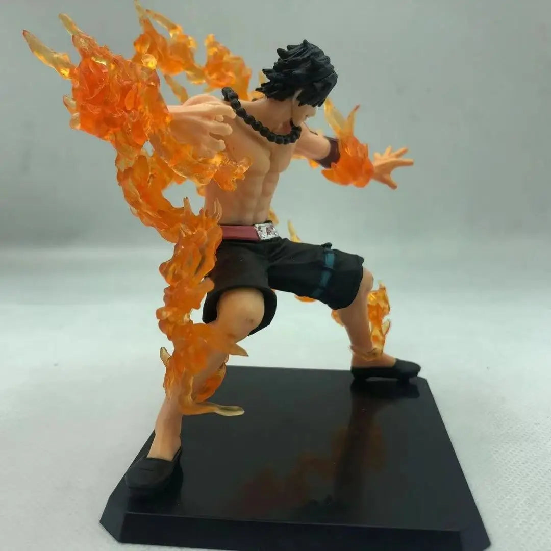Black friday One Piece Portgas D Ace Battle Fire Action Figures Toys Japan Anime Collectible Figurines PVC Model Toy for Anime Lover Figurine
