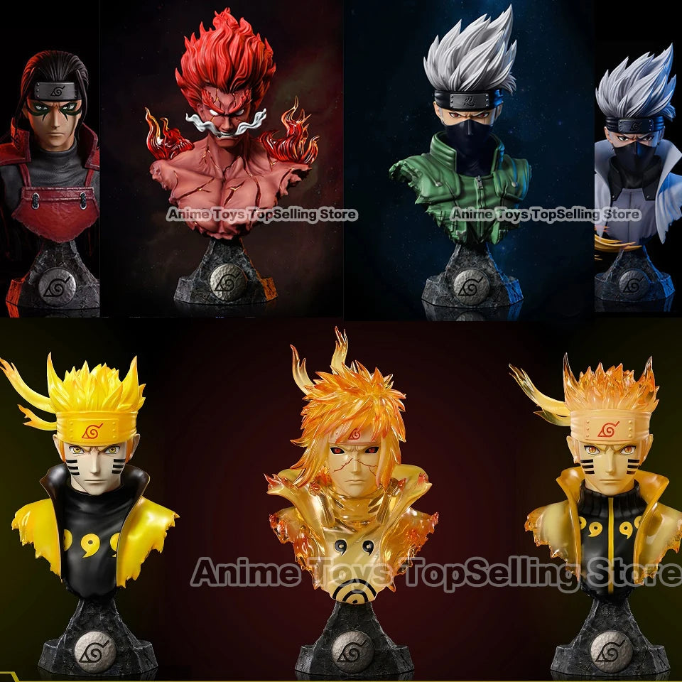 NARUTO Anime figure Madara Sasuke Kakashi Minato Figurine Figure GK PVC Statue Model Collectible Toys Gifts 10-14cm