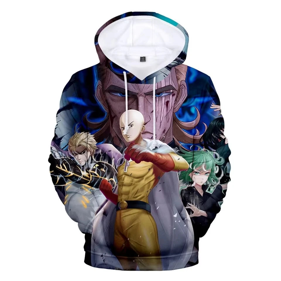 Anime One Punch Man Oppai 3d Print Hoodie Men Women Fashion Oversized Hoodie Sweatshirt Women Sweat Boy Clothes Sports Tracksuit