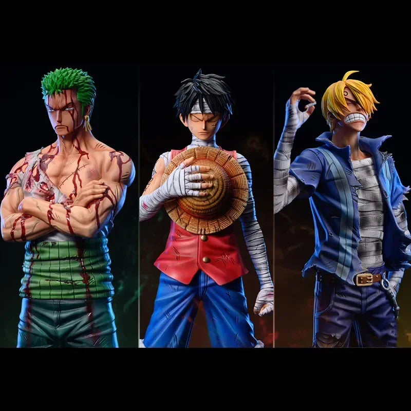 Offre Black friday‼️ 30cm One Piece Anime Action Figure Roronoa Zoro Vinsmoke Sanji Stand Posture Pvc Statue Figurine Model Collection Boy Toy Gifts