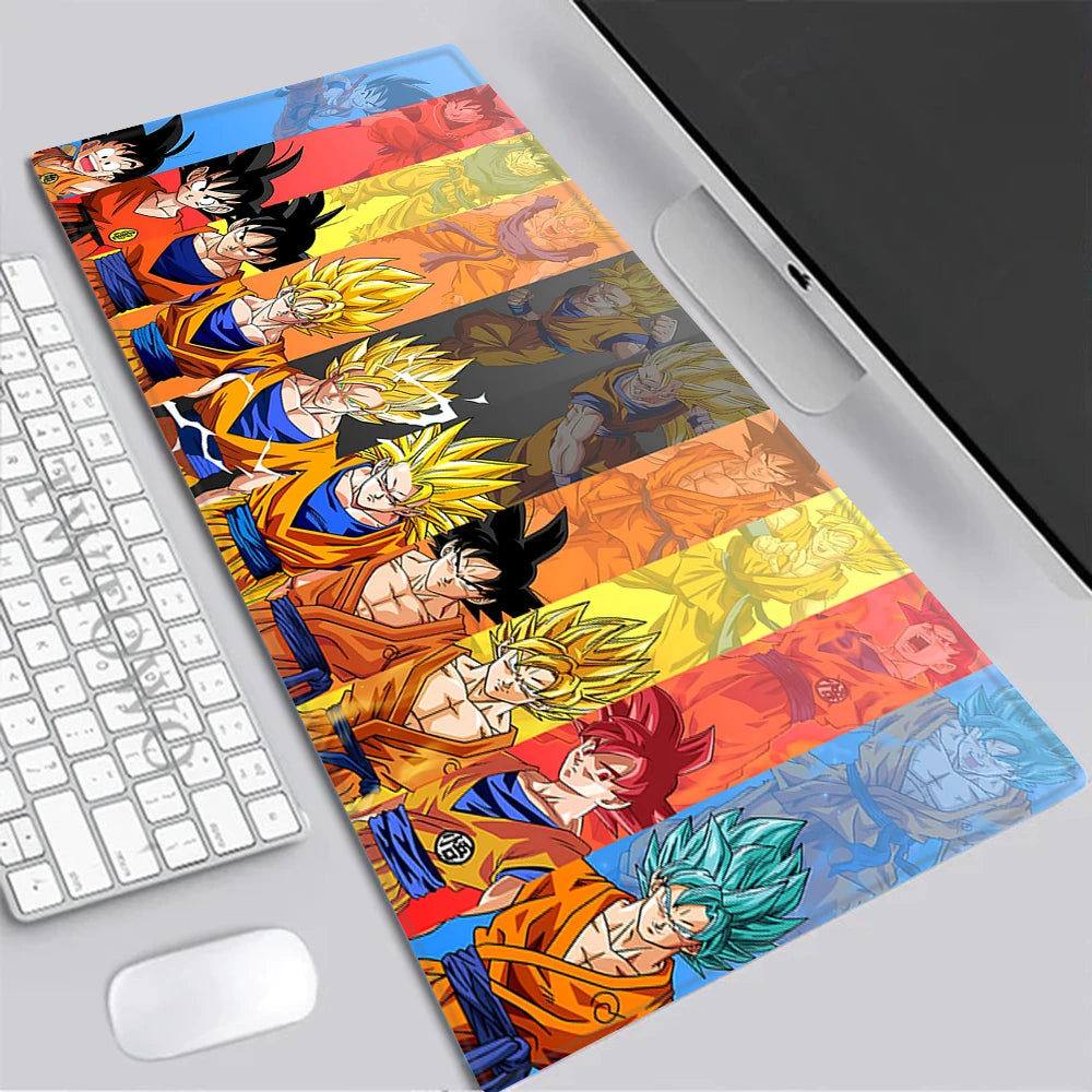 Anime Balls Goku D-dragons Mousepad HD Printing Computer Gamers Locking Edge Non-slip Mouse Pad XXL90x40cm Keyboard PC Desk Pad