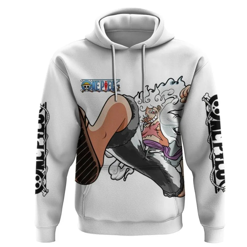 Anime ONE PIECE Autumn and Winter Hoodie Luffy Zoro 3D printing Fashion Casual Cosplay Cartoon Hoodie Streetwear Sweatshirt gift