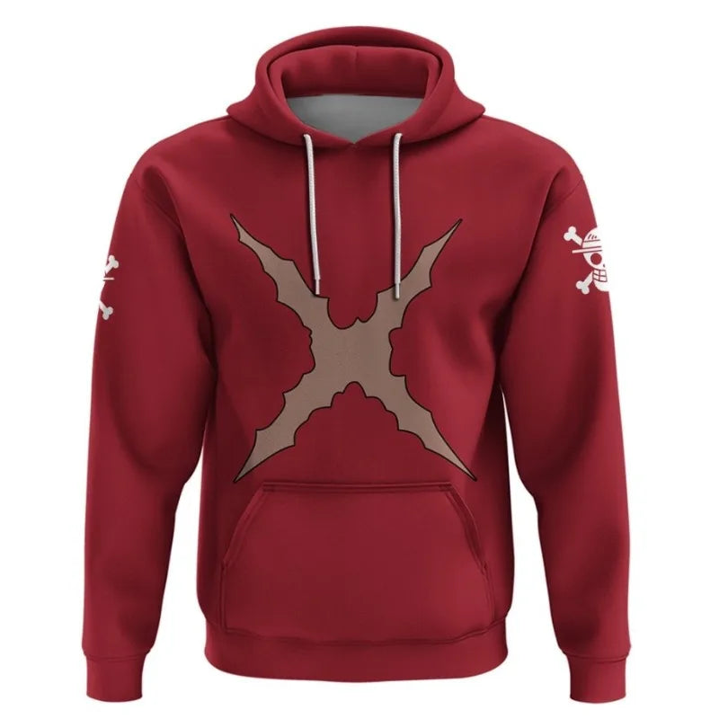 Anime ONE PIECE Autumn and Winter Hoodie Luffy Zoro 3D printing Fashion Casual Cosplay Cartoon Hoodie Streetwear Sweatshirt gift