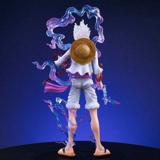 21cm One Piece Anime figure Luffy GEAR 5 Figurine Nika Luffy Sun God Action Figures Collectible Model Toys Gift
