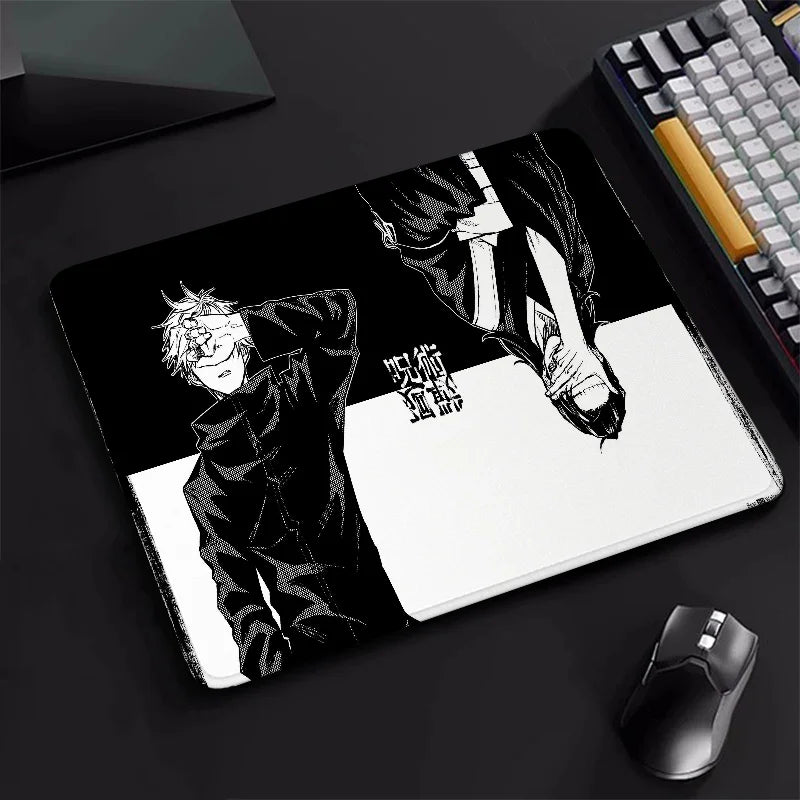 Jujutsu Kaisen Hot Pad Mouse Gaming Keyboard Computer Mat Deskmat Mousepad Gamer Mausepad Pc Accessories Table Pads Mats Cabinet