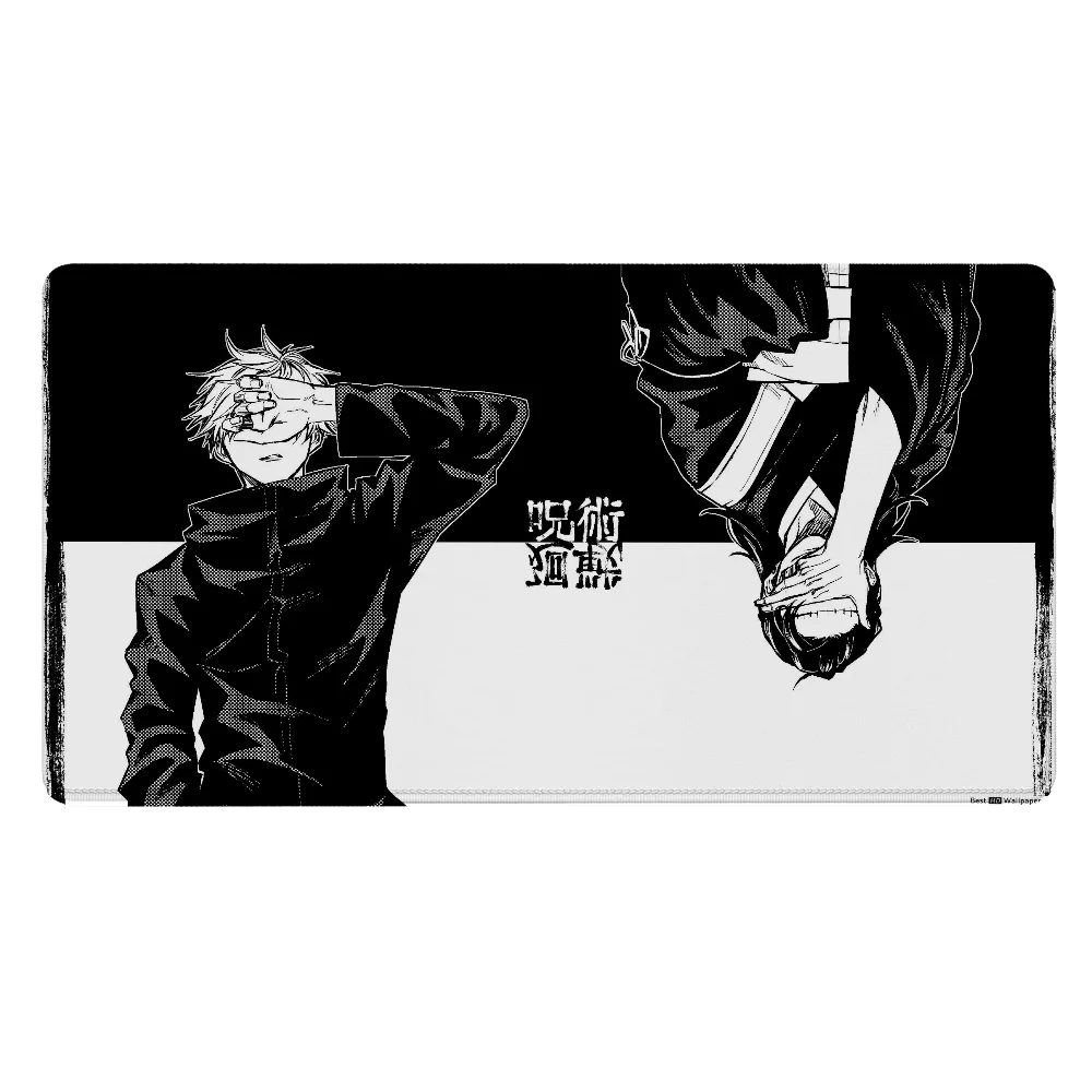Jujutsu Kaisen Hot Pad Mouse Gaming Keyboard Computer Mat Deskmat Mousepad Gamer Mausepad Pc Accessories Table Pads Mats Cabinet