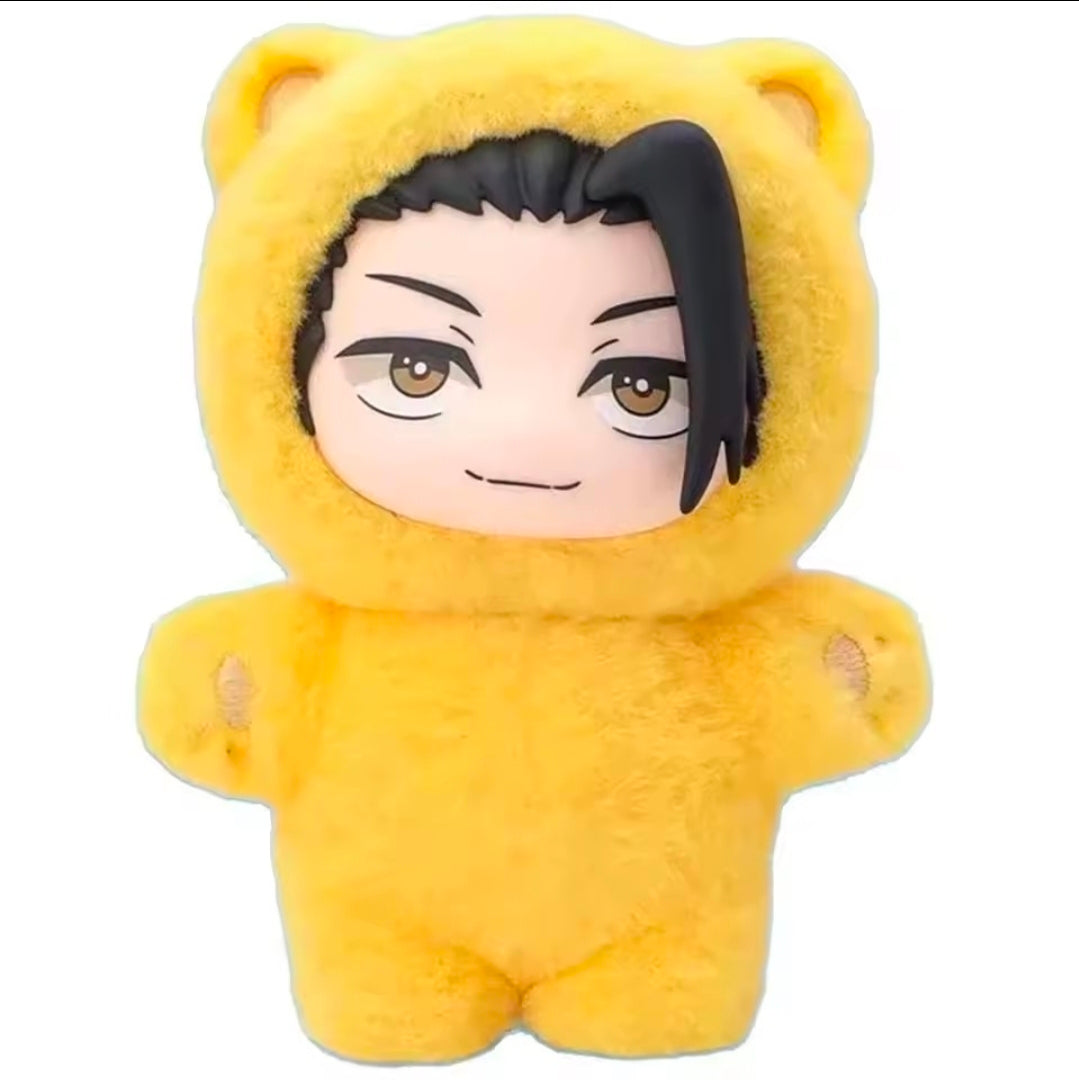 Eaki Jujutsu Kaisen saison 2 chat parc fête Gojo Satoru boîte aveugle en peluche sac de poignet pendentif modèle Collection - Orisens France