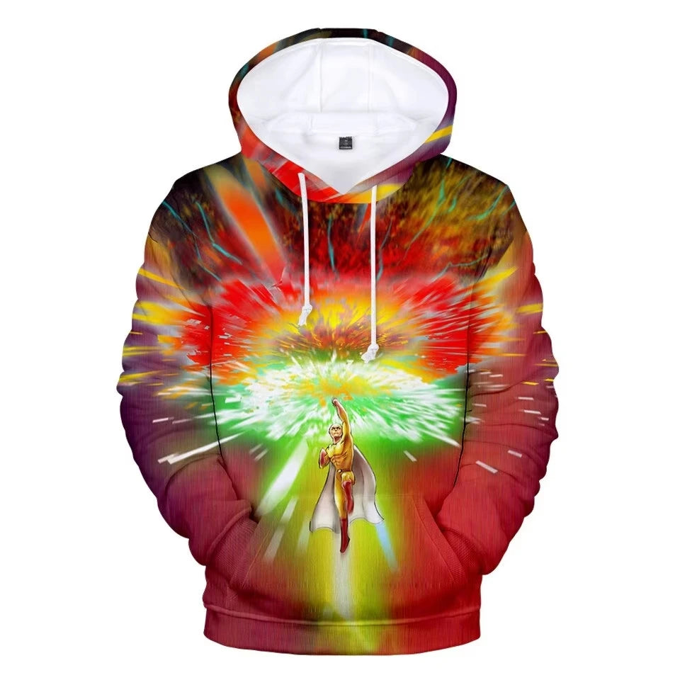 Anime One Punch Man Oppai 3d Print Hoodie Men Women Fashion Oversized Hoodie Sweatshirt Women Sweat Boy Clothes Sports Tracksuit