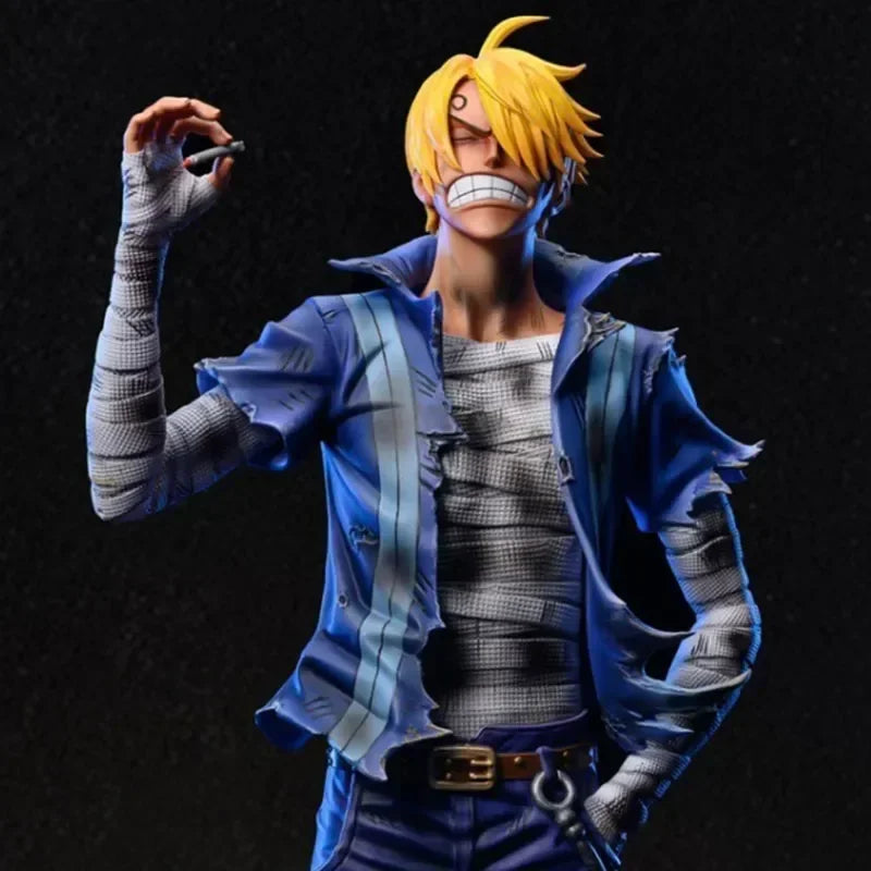 Offre Black friday‼️ 30cm One Piece Anime Action Figure Roronoa Zoro Vinsmoke Sanji Stand Posture Pvc Statue Figurine Model Collection Boy Toy Gifts