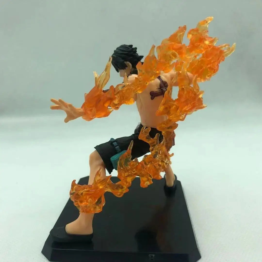 Black friday One Piece Portgas D Ace Battle Fire Action Figures Toys Japan Anime Collectible Figurines PVC Model Toy for Anime Lover Figurine