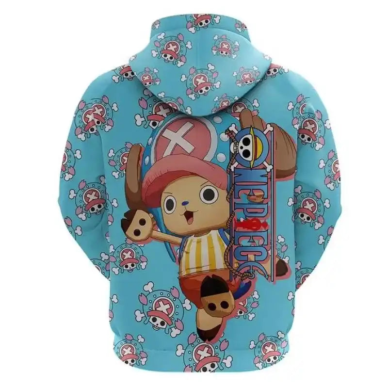 Anime ONE PIECE Autumn and Winter Hoodie Luffy Zoro 3D printing Fashion Casual Cosplay Cartoon Hoodie Streetwear Sweatshirt gift